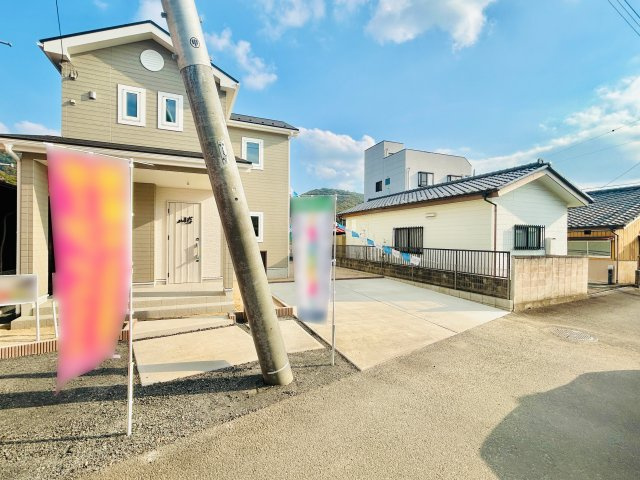 桐生市天神町3丁目の外観|南向きのお庭で家庭菜園も実現♪