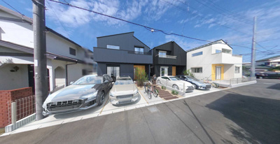 【外観パース】 | ◆茅ヶ崎市浜竹新築住宅3号棟◆