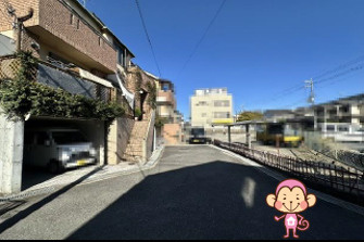 【前面道路含む現地写真】 | 茨木市南安威3丁目　中古戸建