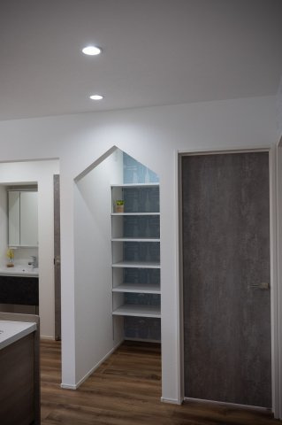 新築一戸建八代市八幡町の収納|可愛い収納スペース