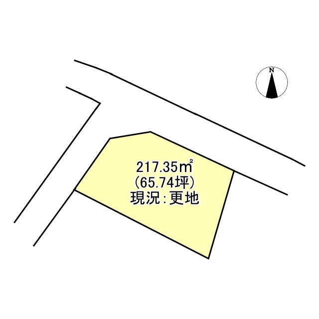 西条市飯岡585-3の土地図
