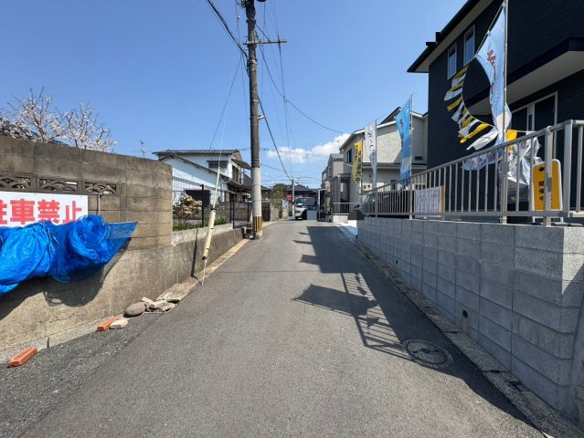 SUN COURT－サンコート－小倉北区熊谷2丁目　【小倉北区　新築戸建て】の前面道路含む現地写真|SUN COURT－サンコート－小倉北区熊谷2丁目　【小倉北区　新築戸建て】