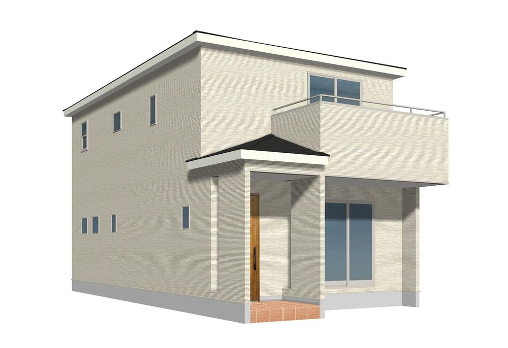 リーブルガーデン　岡山市東区西大寺松崎【仲介手数料無料】の外観パース