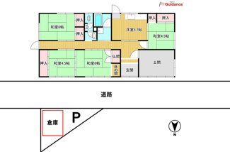 【間取り】 | 原谷平屋