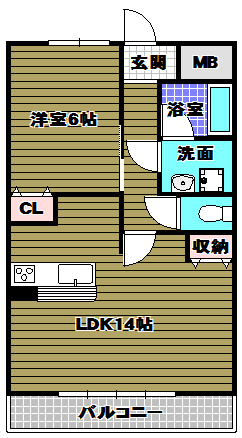 アプローズ狭山の間取り|反転タイプ有