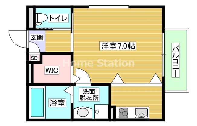 【間取り】 | アリビオ西九条