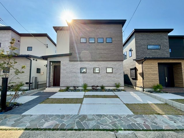 ピークス山の田中央