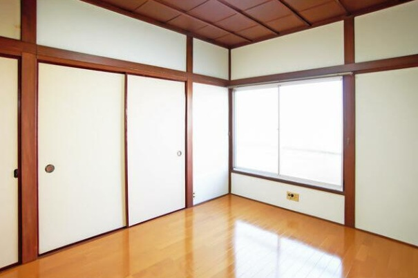 松庵フラットの寝室