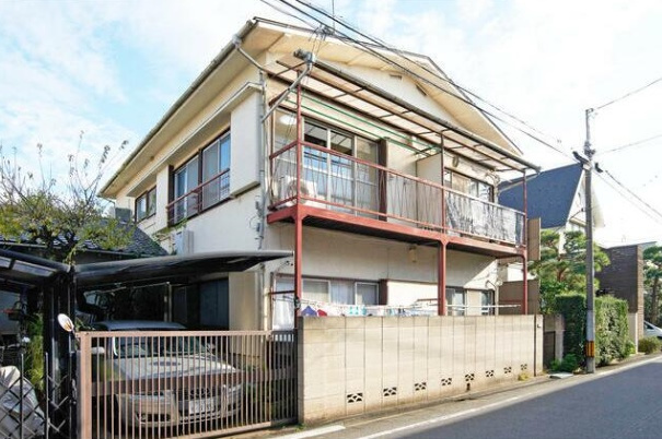 松庵フラットの外観