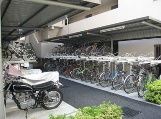 【その他共用部分】 | 駐輪場・バイク置き場完備！