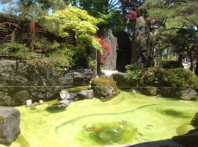 米沢市城南２丁目　二階建て中古住宅のその他|季節の移ろいを感じられるお庭があります。