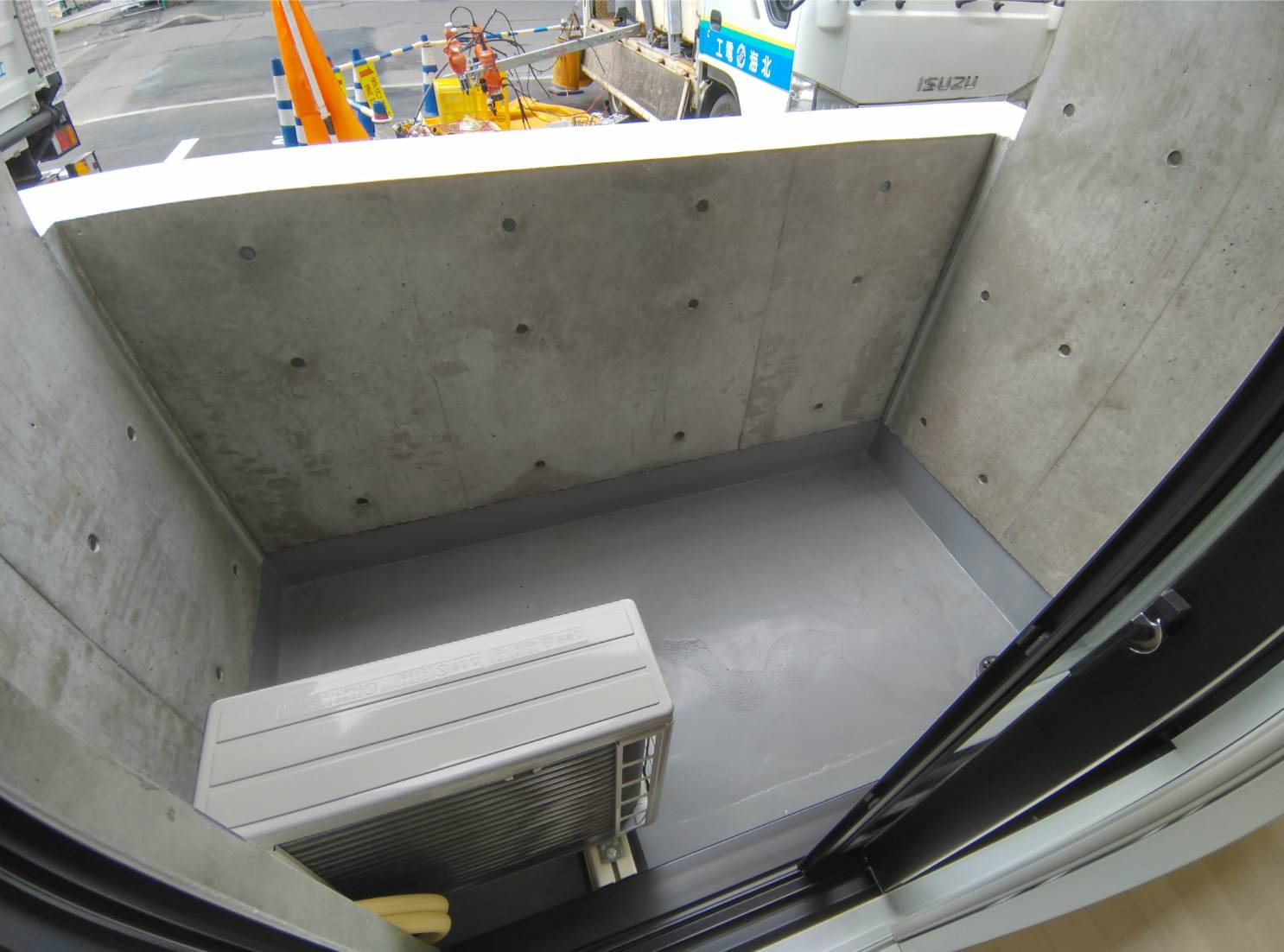 Grace Tiaraのバルコニー