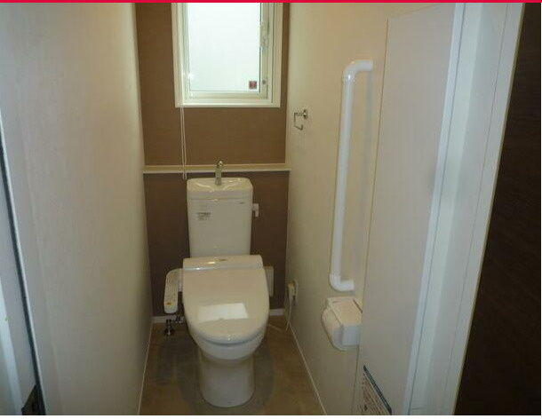 八代市沖町（八代駅）平屋建3LDKのトイレ