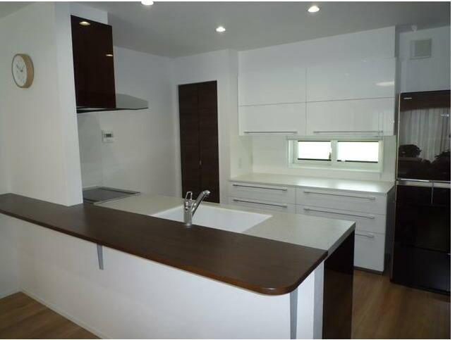 八代市沖町（八代駅）平屋建3LDKのキッチン