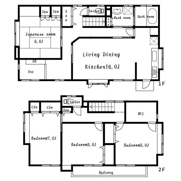 神戸市西区美賀多台５丁目の中古一戸建の間取り