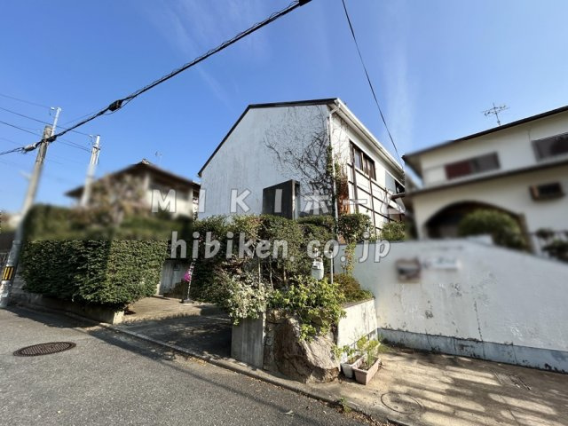 箕面市桜ケ丘３丁目　土地の前面道路含む現地写真