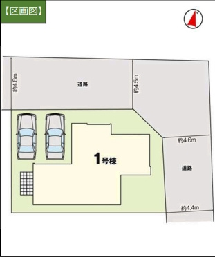 福岡市南区野多目5期の区画図