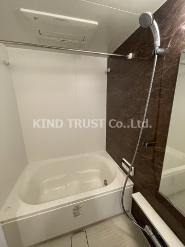 ザ・パークハビオ天満橋の浴室|日々の疲れを癒すお風呂付です