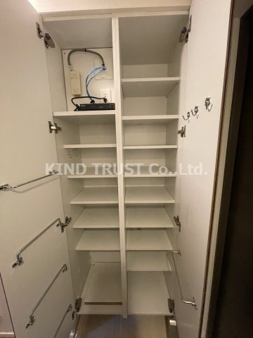 ザ・パークハビオ天満橋の玄関|落ち着いた玄関です