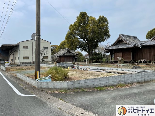 大川市中木室68坪土地の外観