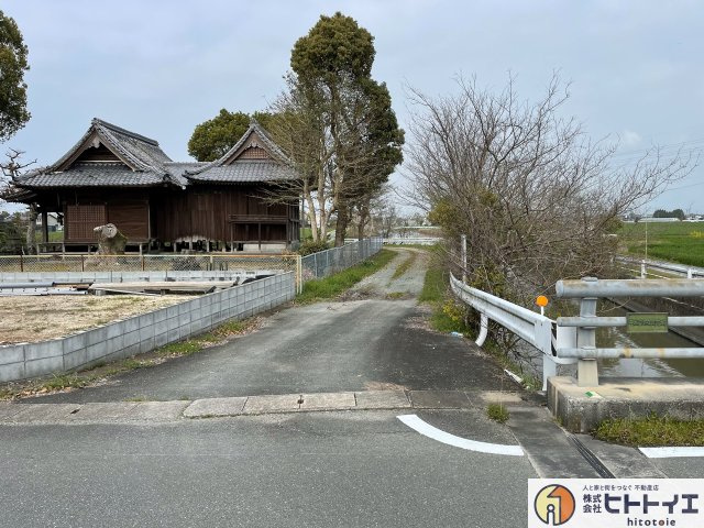 大川市中木室68坪土地の外観