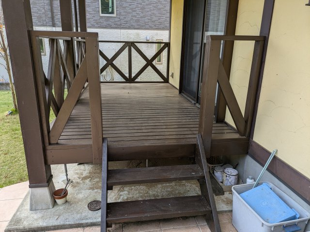 【設備】 | 山武市美杉野　中古戸建 | ウッドデッキ