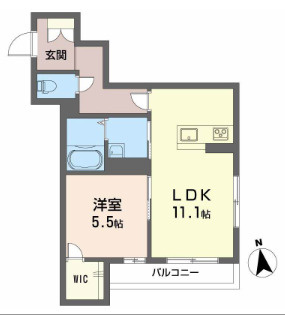 グランドマテリアルの間取り