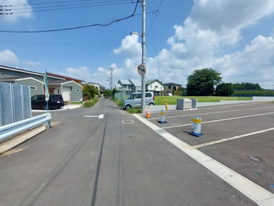 【前面道路含む現地写真】 | 柏井町3丁目　5区画　２号地