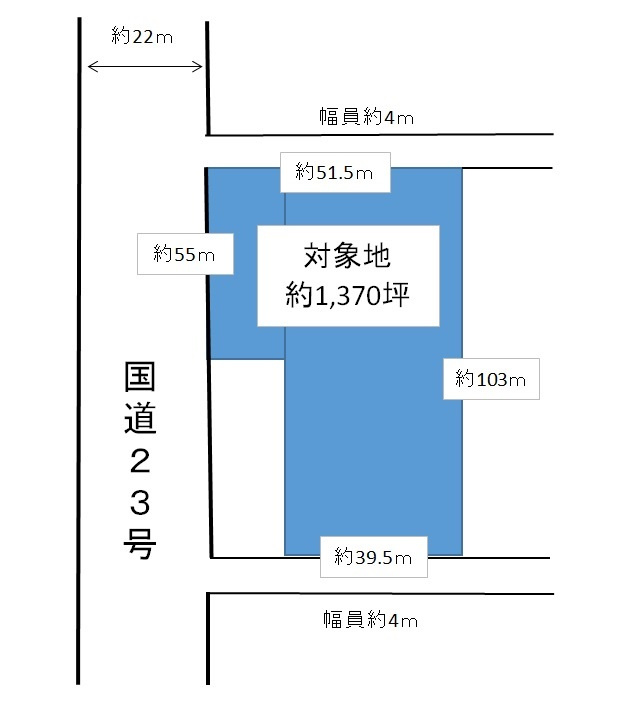 松阪市小舟江町土地の画像