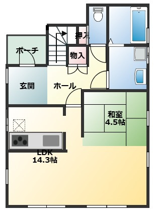 【間取り】の画像