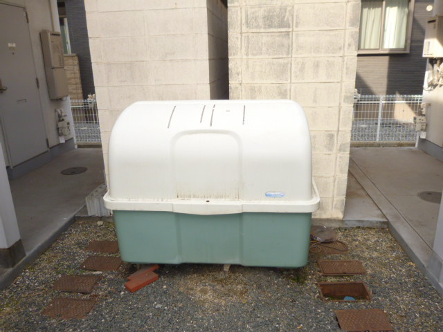倉敷市神田１丁目のアパートのその他共用部分|敷地内ゴミステーション