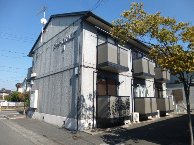倉敷市神田１丁目のアパートの外観