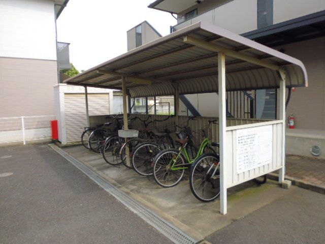 倉敷市神田１丁目のアパートのその他共用部分|駐輪場