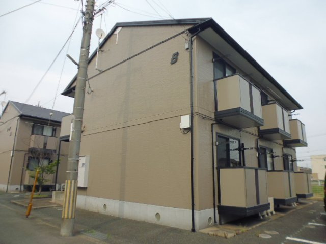 倉敷市神田１丁目のアパートの外観