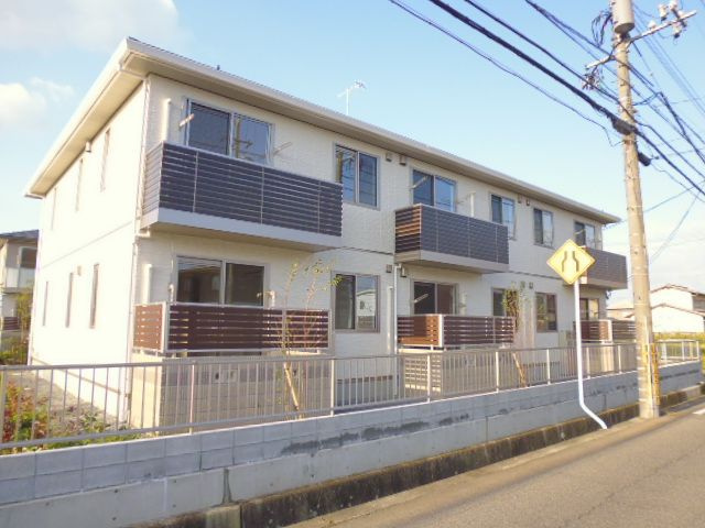 倉敷市北畝５丁目のアパートの外観
