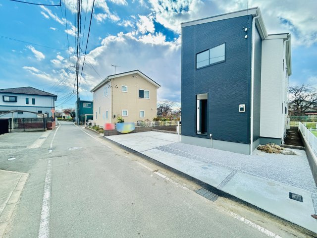 前橋荒牧町の前面道路含む現地写真|閑静な住宅街◎車の通りも少ないので駐車もスムーズに楽々！！