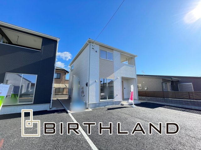 桐生市境野町第5　Cradle garden　全2棟の外観|2号棟　完成物件でいつでも内覧可能です！