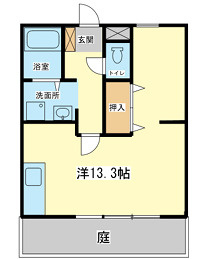 ラルジュ八代の間取り