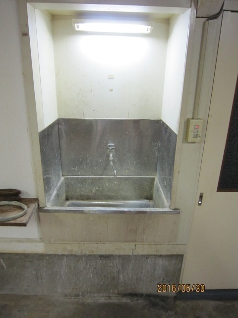 ひまわり倉庫の設備|手洗い場