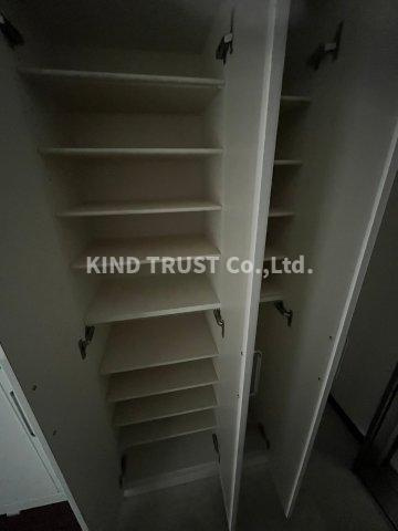 日商岩井南森町マンションの収納|大きなスペースがあり、収納には困りません