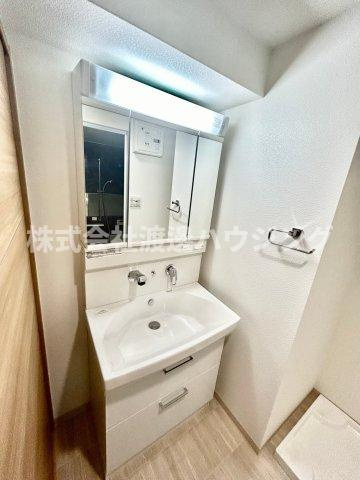 ハーヴェスト江坂の洗面所