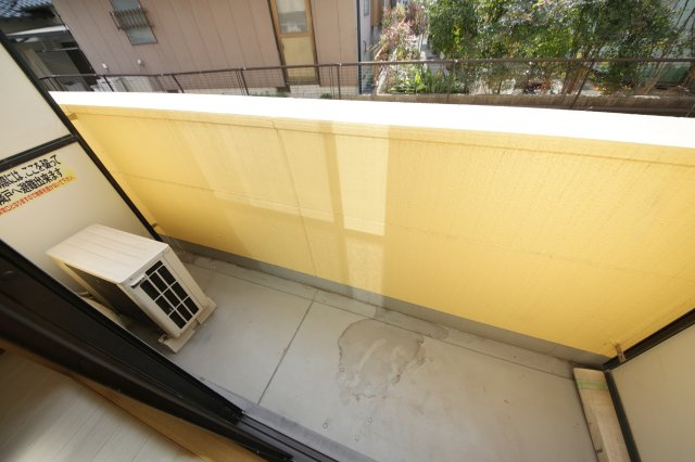 コーポソレイユのバルコニー