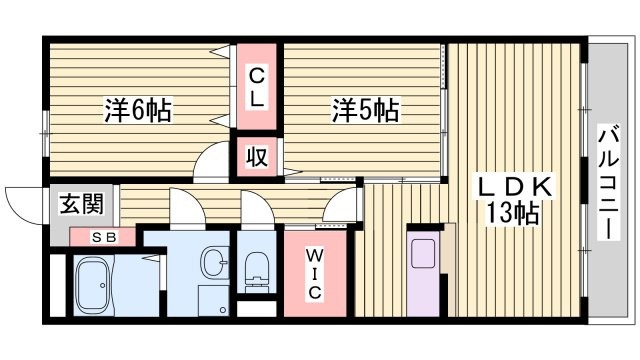 ガーデンコートの間取り