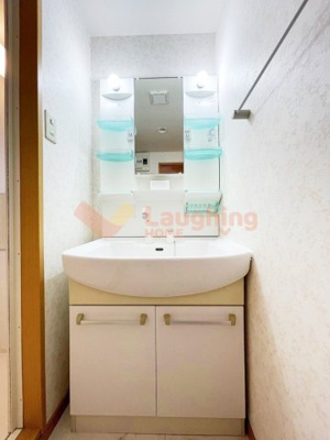 【洗面所】 | ソレイユ | スペースが確保できる洗面所です