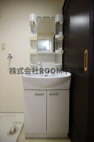 あいらんど早水の独立洗面台|独立洗面台、朝の身支度には欠かせません