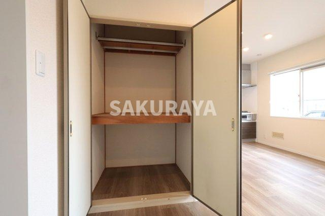 エコーハイツC棟の収納|2025年撮影。現況と異なる場合がございます。