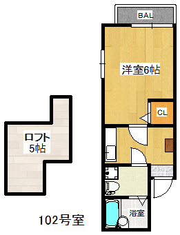 【間取り】 | K&C大橋　★プライスホームならHPに全物件の初期費用掲載中です！★