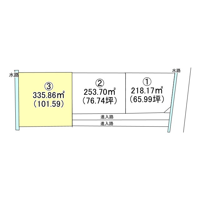 西条市小松町新屋敷甲553－1の土地図