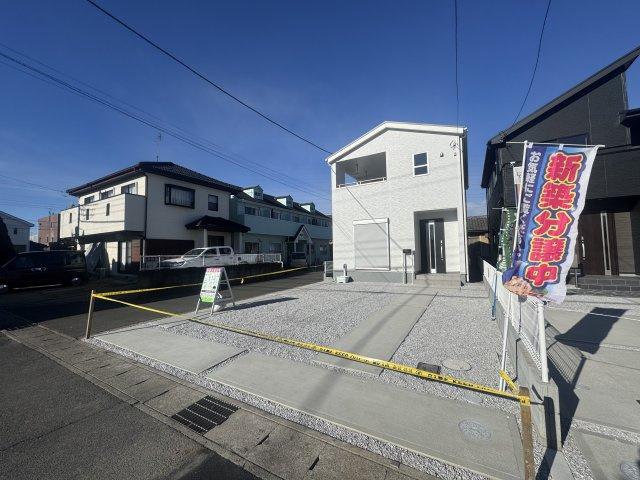 新築　太田市由良町第10　Livele Garden.S　1号棟の駐車場|現地写真　駐車スペースは並列3台分可能です！
