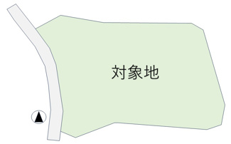 【土地図】 | 神戸市北区山田町　山林　事業用